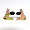 2 Pcs Motorcycle Stand Adapter Rear Wheel V Shaped Bracket