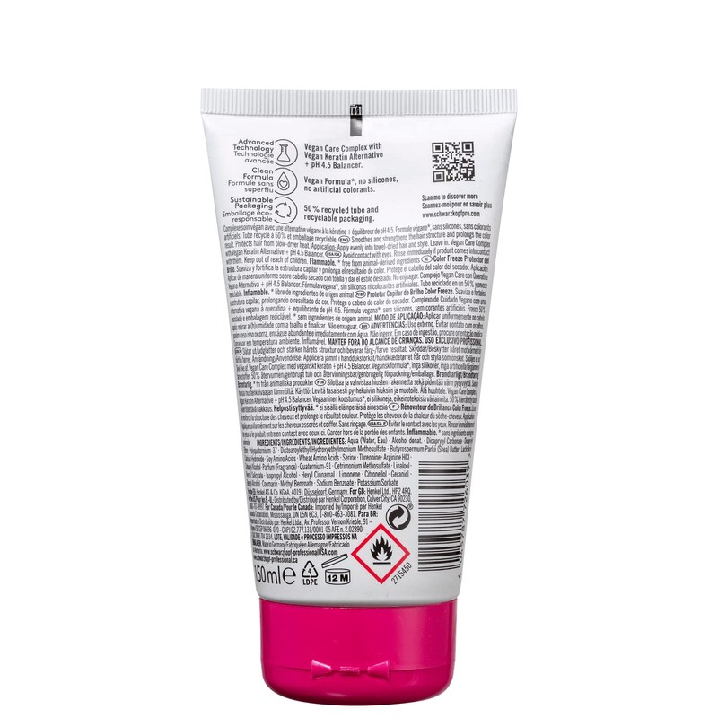 Schwarzkopf Bonacure Colour Freezer Shine Savior 15
