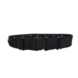 ALGI Cinturone Tattico Blu Navy H 5,50 cm con Fibbia di sicurezza (L/XL)