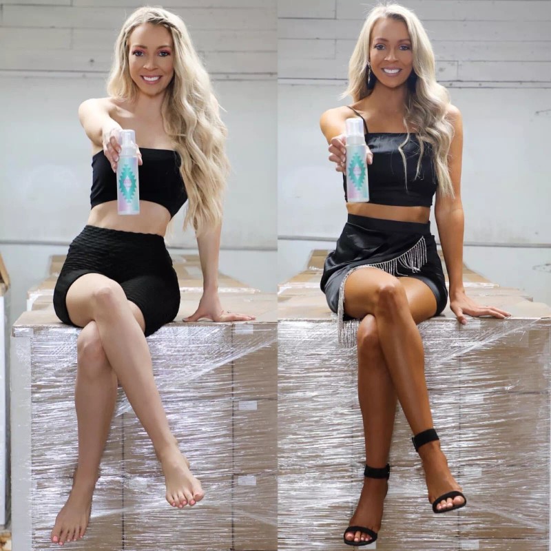 Desert Bronze Self Tanner Mousse - 200ml bottle Vegan, Organic,