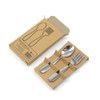 M.Vita Montessori Nido Stainless Steel Flatware for Baby Toddler Fork