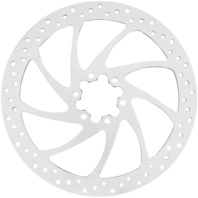 Magu 6 Hole Brake Disc Silver Diameter 180 mm