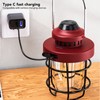 Retro LED Camping Lantern Portable Multifunctional Rechargeable Tent Light for
