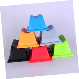 BIUDECO Door Cycling Essential: Riser Block for Bike Trainer Wheel Stabilizer Sturdy Abs Anti-Slip Orange