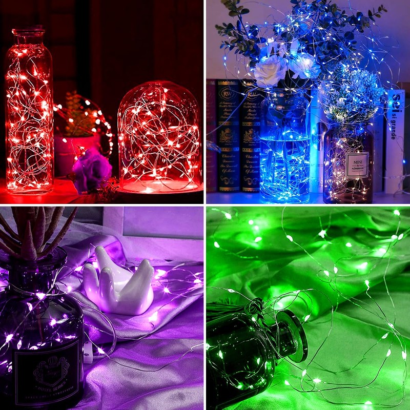 MAXEE Fairy Lights 12B4F, 2 m, Purple
