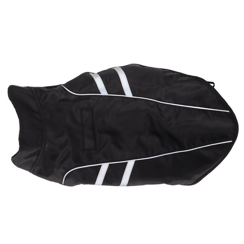 Dog Rain Jacket Lightweight Adjustable Waterproof Pet Poncho with Reflective