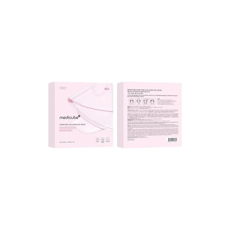 Pack X4 Mascarilla Pdrn Derma Mask 28g Medicube