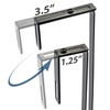 Officemate Universal Partition Hanger Set, Adjusted to fit panels with