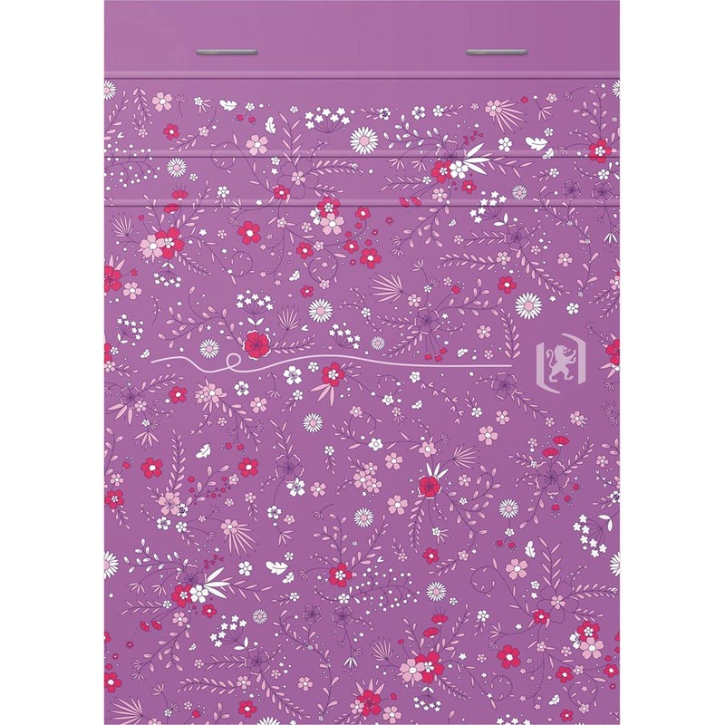 Oxford 400094827 A6 Flowers Staple for Cards, 80 Sheets, 10.5
