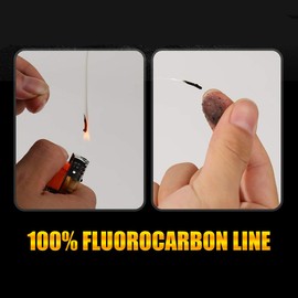ANGRYFISH Línea de pesca 100% fluorocarbono, invisible bajo el agua, más rápido hundimiento, ultra elástico, línea líder de pesca, 2 – 30 libras (rosa, 4 libras)