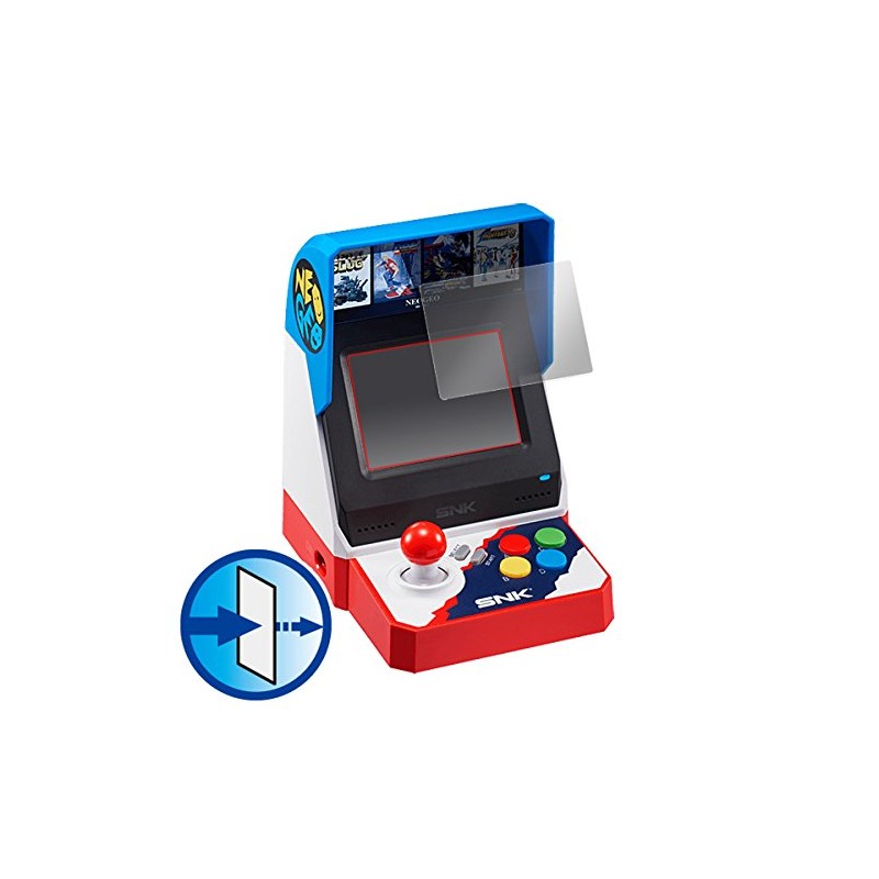 NEOGEO mini 用 目に優しい ブルーライトカット液晶保護フィルム OverLay Eye Protector