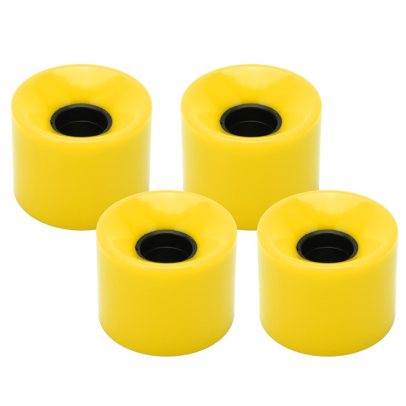 PUENTE 4pcs 60x45mm Skateboard Wheels 78A Longboard Cruiser Wheels Replacement