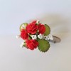 Dollhouse Diggs Red Rose Dollhouse Miniature Flower Bouquet 1:12 Scale
