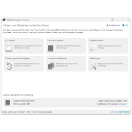 O&O DiskImage 21 Premium - Datensicherung für PCs, Festplatten + SSDs. Systemwiederherstellung, Festplatten klonen, Schutz vor Datenverlust für Win 11, 10