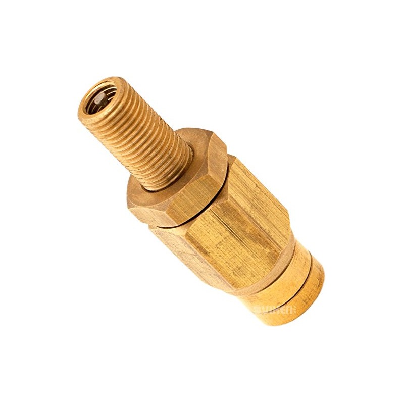 Vixen Air Inflation Schrader Valve with Push to Connect (PTC)