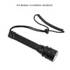 QS‑42 Diving Flashlight Underwater Diving Light 100m Depth Waterproof Torch