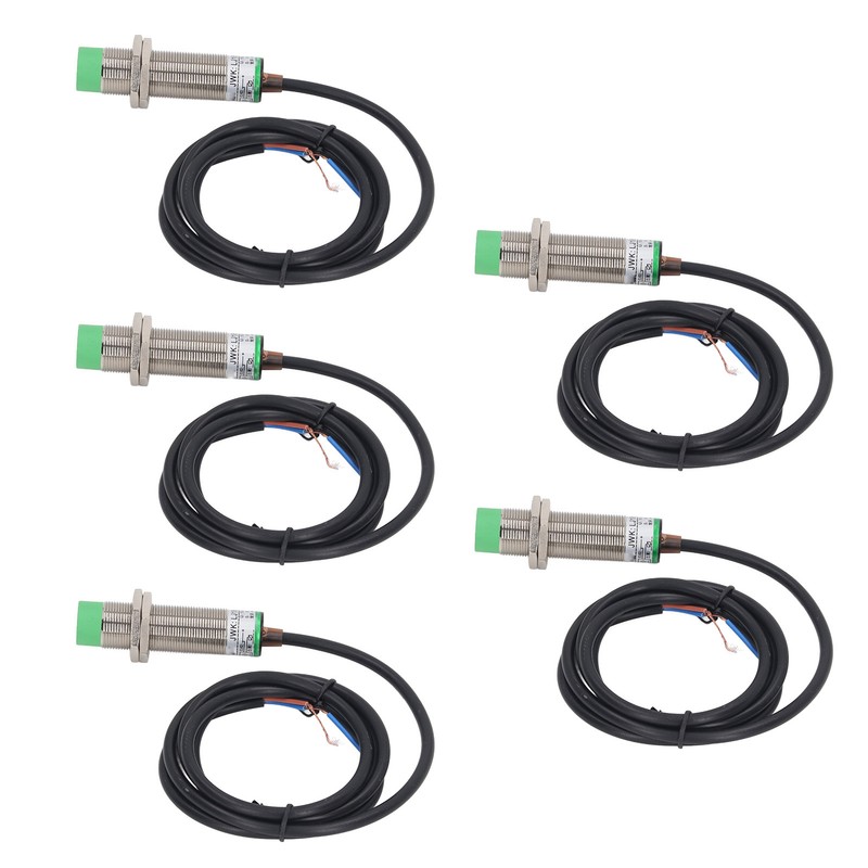 5PCS Inductive Proximity Switch Non Contact Distance Approach Sensor M18