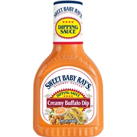 Sweet Baby Rays Creamy Buffalo Wing Dipping Sauce (Pack of 3) 14 oz Bottles