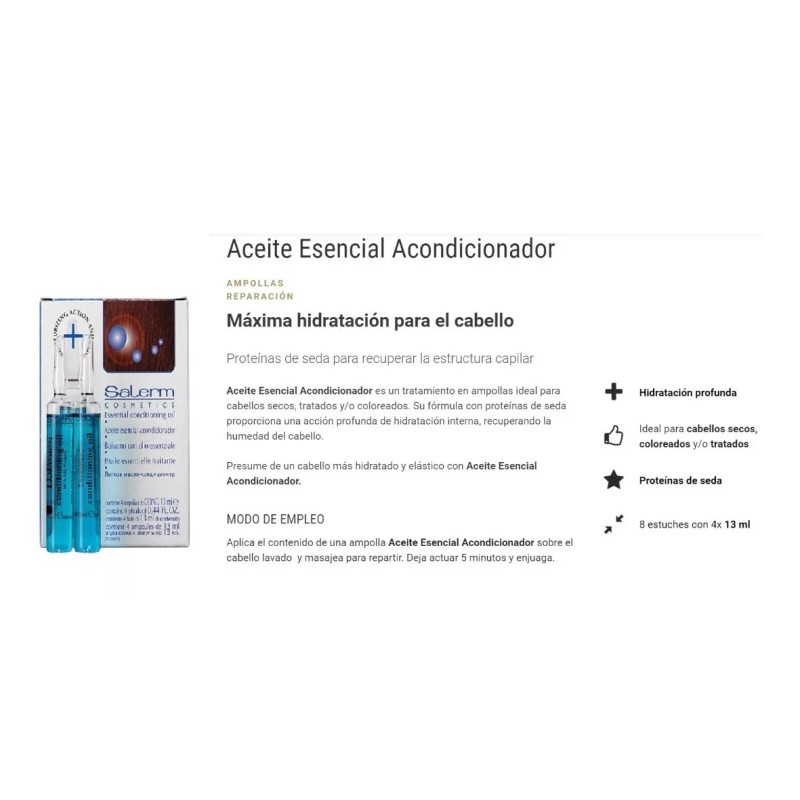 Salerm Kit Cauterización Capilar Salerm Ideal Para Cabellos Teñidos