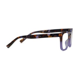 Peepers by PeeperSpecs Women's Athens Square Reading Glasses, Purple botanico, 1.50 + 1.5