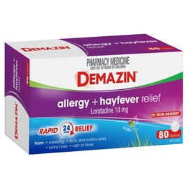 Demazin Allergy + Hayfever Relief Non-Drowsy Tab X 80