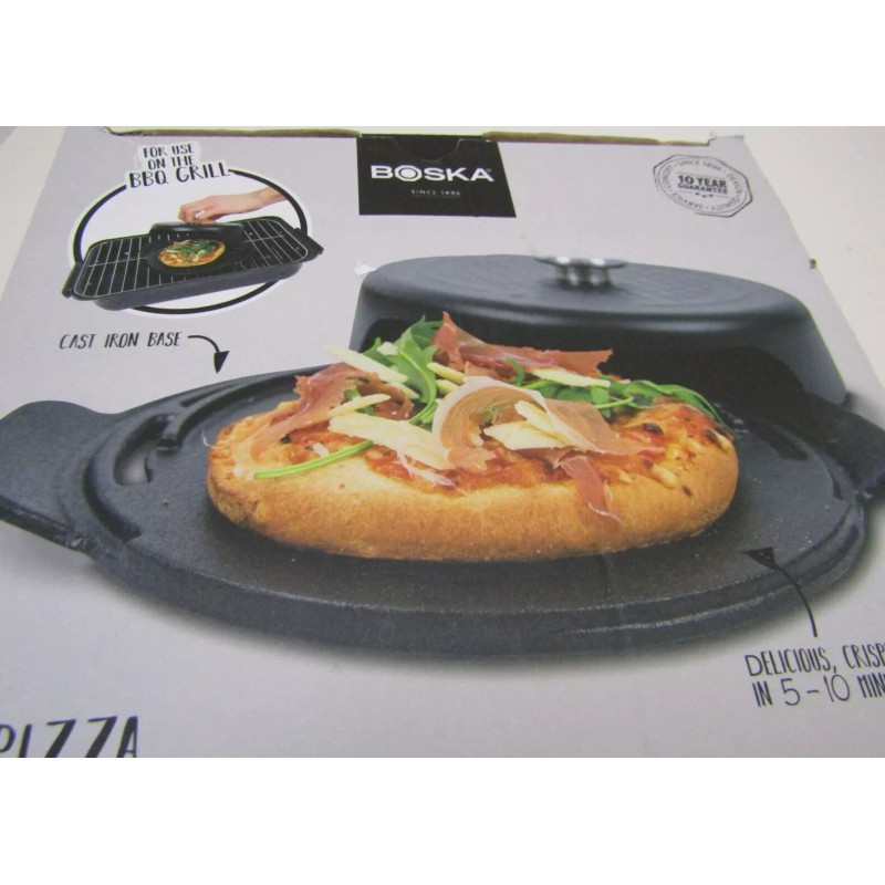 New Holland NIB Boska Holland Cast Iron Pizza Baker BBQ