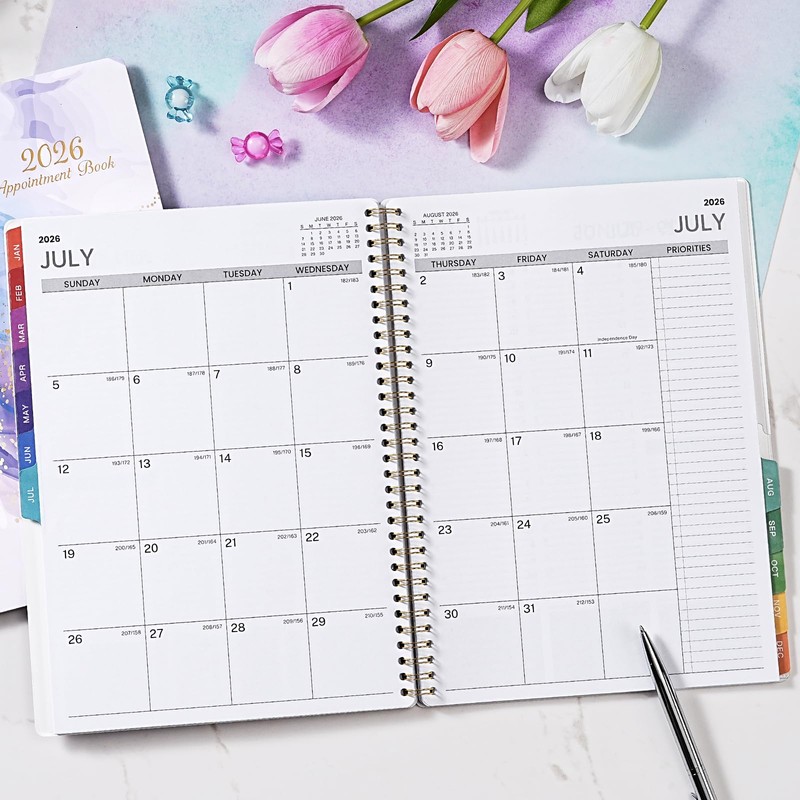 2026-2027 Appointment Book - Daily Planner 2026 from Jan. 2026