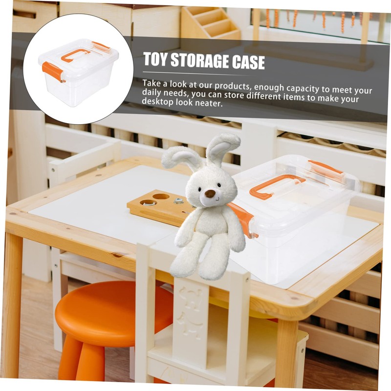 MAGICLULU 4pcs Collapsible Storage Box Storage Organizer Handle Design Sundry