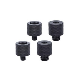 Camera Screw Conversion Adapter, Microphone Accessories, Conversion Adapter, 3/8" Male to 1/4" Female, 1/4" Male to 3/8" Female, Aluminum Alloy, Connecting Screw, Fixing Screw Adapter, Photography