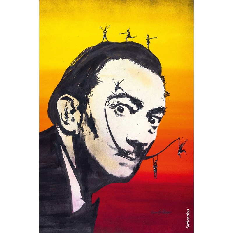 Marabu 120175040 - Acrylcolor, 500 ml Marrone Medio,