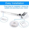 2 Pack Toilet Handle Replacement Compatible with Kohler Toilet Handle
