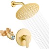 Airuida Single Function Shower Trim Kit Shower Faucet Set Wall