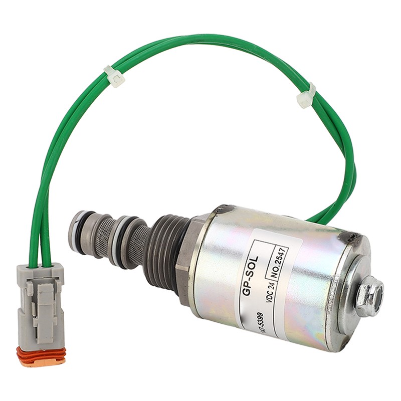 24V Solenoid Valve Alloy Steel Wheel Loader Solenoid Valve for