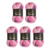 5 x 100 g Wollbiene Crazy Cotton Batik, 500 g