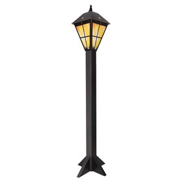 Beistle 7 FT x 21.25 IN 3-D Lamppost Photo Prop for Christmas Decor, New Orleans Theme Party Supplies