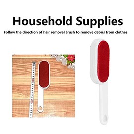 Voluxe Quitapelusas, Ropa de Doble Cara, Limpiador de Pelusa para Ropa, Reutilizable, Rojo