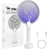 PALONE Mosquito Zapper Swatter Racket Electric Insect Killer Rechargeable Handheld
