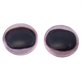 Realistic Cow Animal Glass Eyes 6mm to 40mm Jewelry Making Art Dolls Magic Taxidermy Sculptures Polymer Clay Eyeball Flatback Domed (40mm)