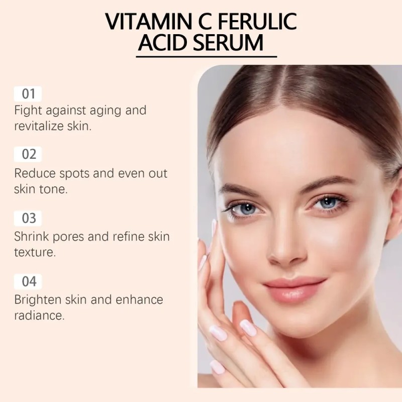 Esencia Facial Hidratante De 30 Ml Con Vitamina C