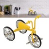 Toy Tricycle Model 3D Car Model Removable Tricycle Ornament Metal