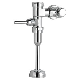 American Standard Flush Valve 6045101.002 Ultima Manual Urinal Flush Valve, Piston-Type, 1.0 GPF, Polished Chrome