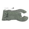 Back Heating Pad Dark Grey Soft Plush Hands Free Design