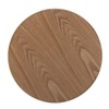 Round Shape Solid Wood Tea Coffee Snack Food Meals Serving