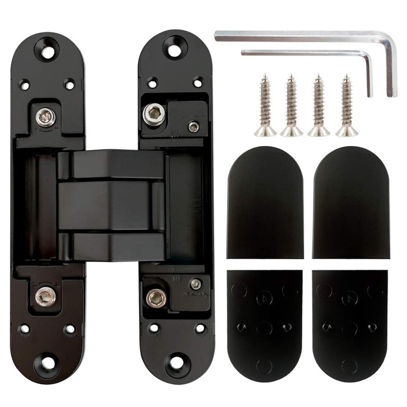 Alamic Invisible Hinges Concealed Door Hinge Heavy Duty Hidden Hinge
