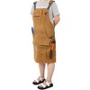 LJLB Durable and Adjustable Waxed Canvas Tool Apron for Professionals,