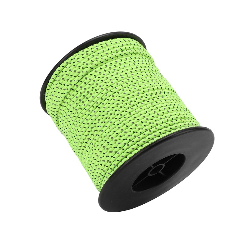 Camping Rope Fluorescent Tent Reflective Cord for Outdoor Camping Hiking