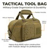 Heavy Duty Tool Bag,Tool Pouch Organizer,5-Pocket 10-Inch Small Tool Bag