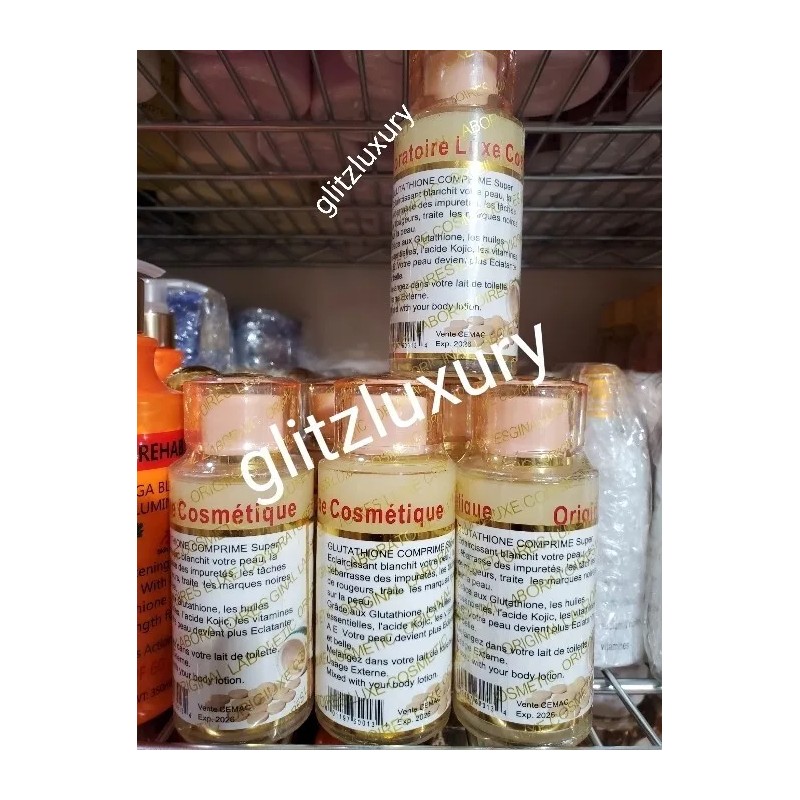 Glutathione Comprime whitening serum 100ml x 1. Mix into your