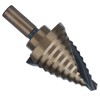 Spiral Step Drill Bit 10 Size Dark Yellow High Speed