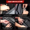 Bracingo Front Trunk Cargo Mat Liners,Binding Carpeted Full Size Mat